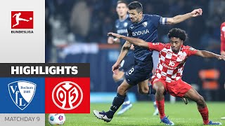 LastMinute Equaliser For Mainz  VfL Bochum  Mainz 22  Highlights  MD 9 – Bundesliga 202324 [upl. by Egas]