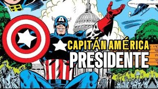 Capitan América Presidente  What If  Multiverso  Marvel  ElRandom71 [upl. by Ahsatal]