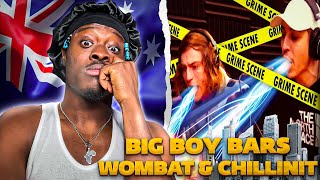 WOMBAT amp CHILLINIT  BIG BOY BARS 🇦🇺🔥😱REACTION [upl. by Cleti]