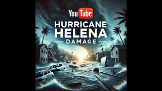 Hurricane Helen damage [upl. by Anawahs]