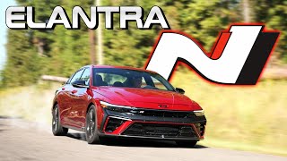 2024 Elantra N  BETTER than the Civic Type R and CHEAPER [upl. by Cirdahc]