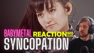 BABYMETAL Syncopation Budokan 2021 Live REACTION Swede Hears For First Time OOO [upl. by Arreip260]