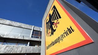 Verfassungsgericht Teil der Wahlrechtsreform verfassungswidrig [upl. by Aicilla]