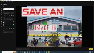 Save An Image In Movavi Photo Editor 2024 [upl. by Eva]