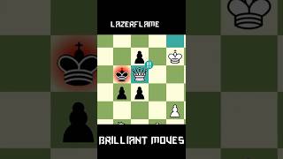 3 Brilliant Moves In a Row Greatest Comeback in Chess chess gaming brilliantmove chessstrategy [upl. by Arodal]