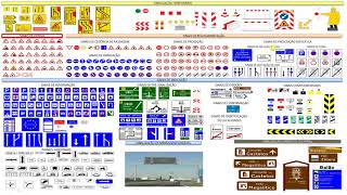 Sinalização vertical Visão Geral Classificação [upl. by Ailes83]
