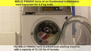 Miele PW6055 Vario Tvättmaskin Washing Machine [upl. by George619]