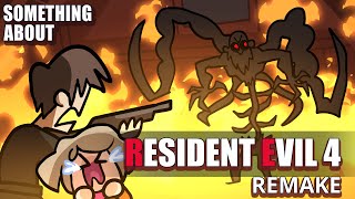 Something About Resident Evil 4 REMAKE ANIMATED Loud Sound Warning 🧟 [upl. by Wagoner]