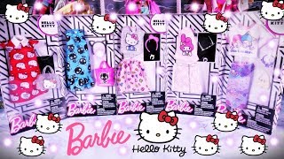 Marivobox 32  NAJNOWSZA KOLEKCJA UBRANEK HELLO KITTY DLA BARBIE  Unboxing po polsku z lalkami [upl. by Dwan]