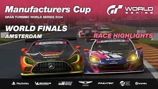 GT World Series 2024  World Finals  Manufacturers Cup  Race Highlights [upl. by Bobbette516]