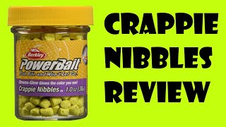 Berkeley Crappie Nibbles Review The Ultimate Fishing Bait  Honest Evaluationquot [upl. by Mathis810]