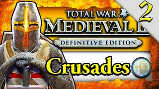 WE WILL TAKE JERUSALEM Medieval 2 Total War Crusades Campaign 2 [upl. by Nilrev920]