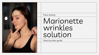 How to Get Rid of Marionette Lines Naturally step by step guide [upl. by Namien288]