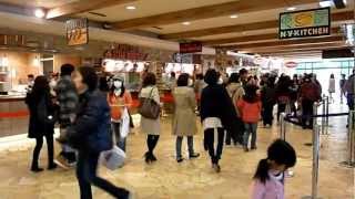 Gotemba Premium Outlets food court [upl. by Yeorgi]