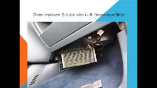 So ersetzen Sie den innenraumfilter auf einem Citroen Berlingo [upl. by Nicoli]