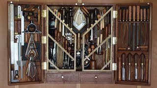 HandTools Chest Cabinet Inspired From 19th Century Full Build VideoPart1 [upl. by Ttezil]