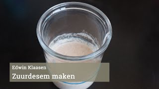 Hoe maak je zuurdesem [upl. by Eimme]