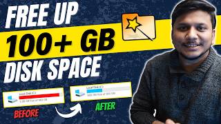 How to FREE Up More than 100GB of Disk Space in Windows 11  2024 [upl. by Sukramaj]