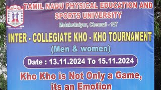 TNPESU VS KACPE  PHYSICAL EDUCATION INTERCOLLEGIATE TOURNAMENT WOMENS MATCH FINALS 2024  2025 [upl. by Toolis914]