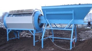 TROMMEL SCREENER  CHARGING FEEDER [upl. by Odareg]