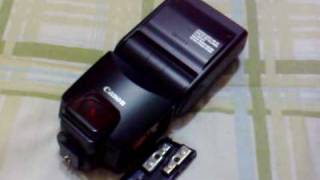 Canon Speedlite 380 EX [upl. by Naillimixam]