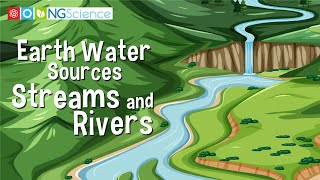 Earth Water Sources – Streams and Rivers [upl. by Rehpotsyrhc]