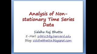 Time Series Analysis Part II [upl. by Amoihc938]