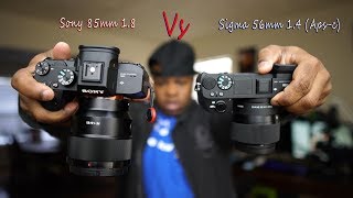 Sigma 56mm 14 APSC vs Sony 85mm 18 Can you guess the shots [upl. by Eiblehs]