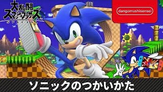 【スマブラSP】ソニック自身が教えるソニックのつかいかた [upl. by Lubba181]