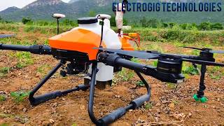 EFT G06 Agriculture spraying drone 6 litres with autonomous [upl. by Felike]