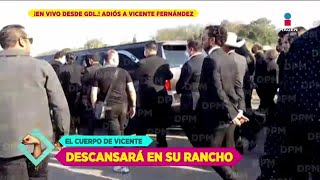 Dinastía Fernández en procesión al entierro de Don Vicente  De Primera Mano [upl. by Idnahs]