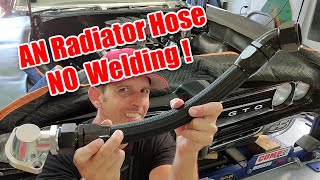 Installing a lower AN Radiator hose and an AN heater hose without welding AutoPlumb [upl. by Dael]