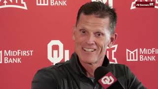 Oklahoma football Brent Venables spring press conference [upl. by Ajiat734]