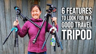 Tripod Buying Guide  6 Features to Look For in a Good Tripod [upl. by Anahsirk]