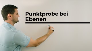 Ebene aufstellen mittels 3 Punkte PunktGerade GeradeGerade  Mathe by Daniel Jung [upl. by Ahsekyw131]