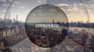 Corporate Intro  Business Opener After Effects template [upl. by Nagek811]