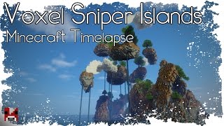 Minecraft Timelapse  Voxel Sniper Islands WORLD DOWNLOAD [upl. by Maddock290]