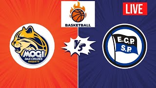 🔴LIVE  Mogi das Cruzes vs Pinheiros Sao Paolo  Brazil Federação Paulista de Basquete Live Score [upl. by Crispen]