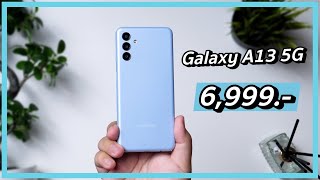 รีวิว Samsung Galaxy A13 5G น้องเล็ก 5G ใช้ได้จริงกล้องสวยแต่ไม่หวือหวา [upl. by Ayanal]