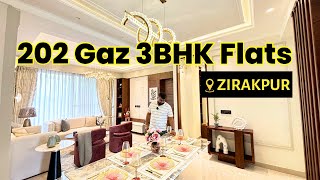 ये hai Spacious 202Gaz में 3Bhk Flats in Zirakpur for Sale [upl. by Herr790]