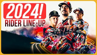 MotoGP 2024 Lineup  The Complete Grid Details  MotoGP 2024 [upl. by Lothario668]