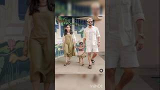 Neeraj madhav with family 👩‍👩‍👦😍malayalam actorneerajmadhavfamilyshorts [upl. by Atrebor]