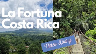 What to do in La Fortuna Costa Rica  Includes Tabacon Springs amp Mystico amp La Fortuna Waterfall [upl. by Catton]