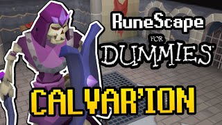 Calvarion EXTREMELY LOW RISK Guide 2024  LowMedHigh Level amp Budget Setup OSRS [upl. by Vihs]