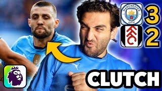 KOVAČIĆ YOU BEAUTIFUL MAN  Man City x Fulham Match Reaction [upl. by Baniez909]