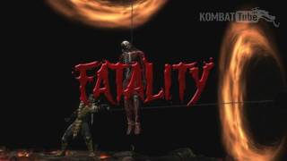 MK9 Scorpion quotNetherGatequot Fatality [upl. by Nyer282]