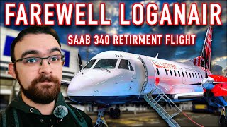 A final FAREWELL to Loganairs Saab 340 [upl. by Chil]