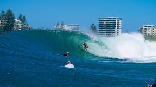 WSL Event or Pumping Kirra Barrels [upl. by Pegasus494]