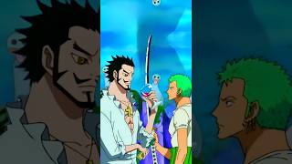 MIHAWK ENSINANDO HAKI PARA O ZORO 😱  One Piece shorts [upl. by Nanah]