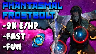 PHANTASMAL FROSTBOLT SIRE OF SHARDS CAST WHILE CHANNELING  INQUISITOR BUILD [upl. by Fowkes49]